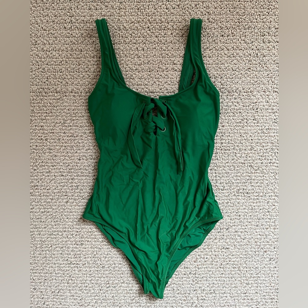 Green Aerie One-Piece Swimsuit - Size Medium